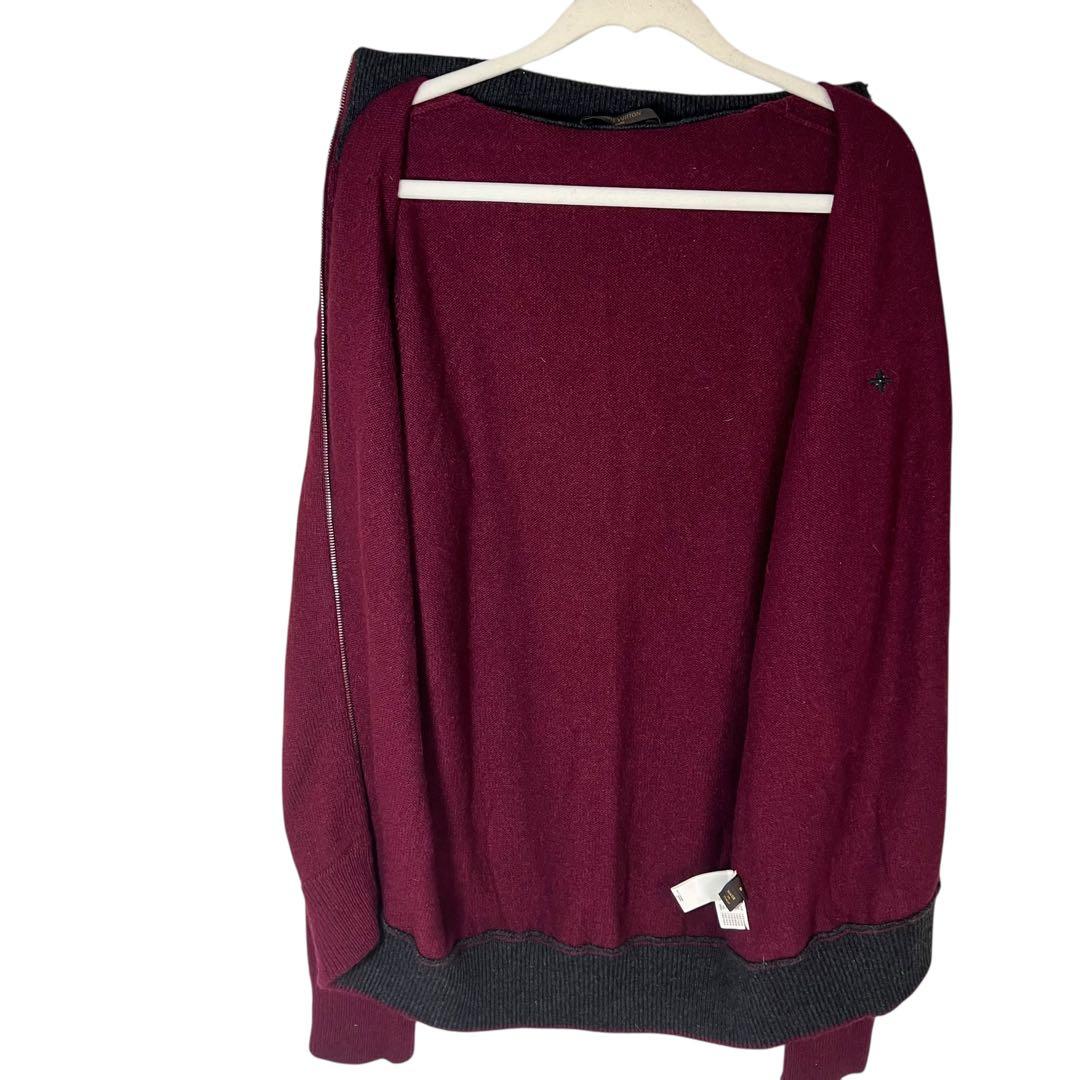 LOUIS VUITTON ルイヴィトン ジップアップ カーディガン Sサイズ