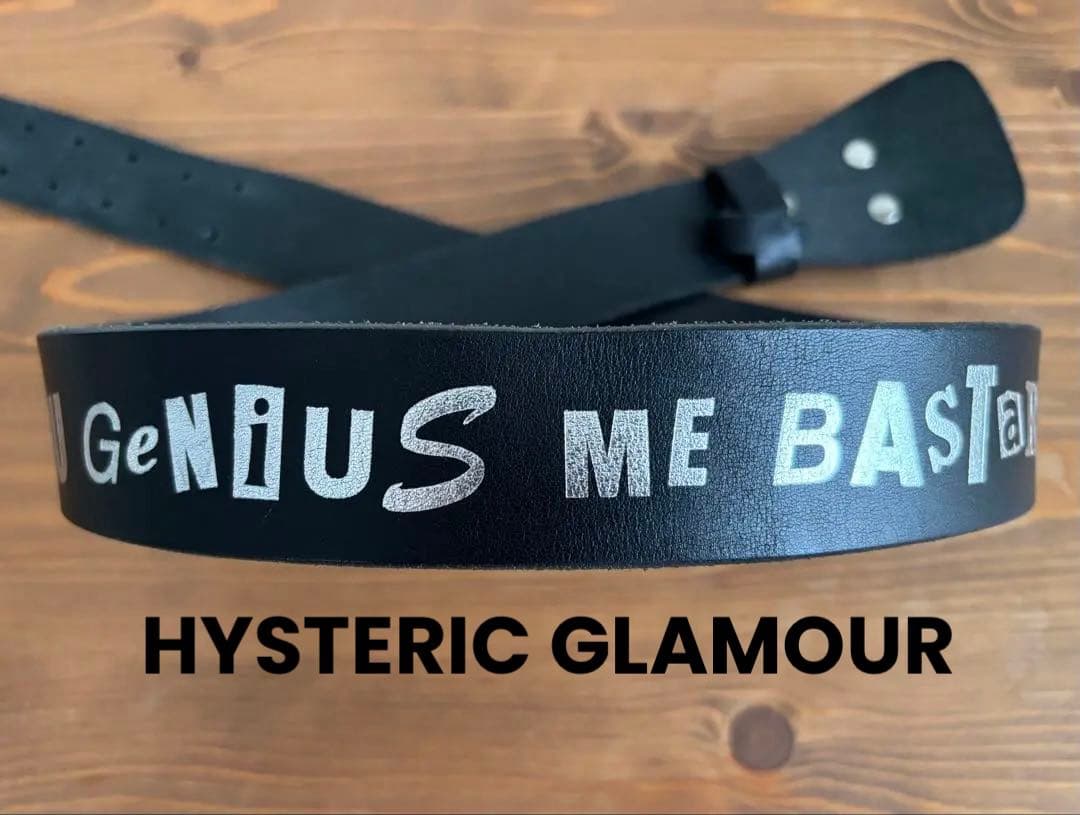 レア 美品 HYSTERIC GLAMOUR メンズ 黒 ベルト