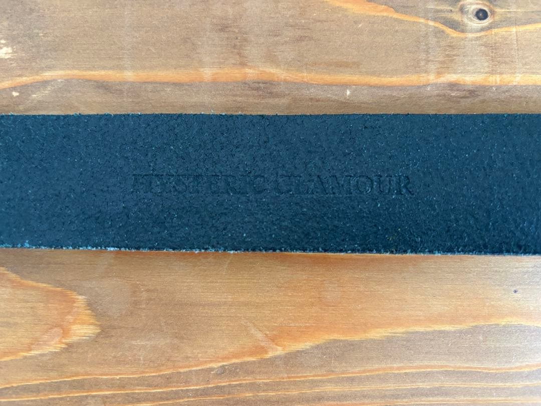 レア 美品 HYSTERIC GLAMOUR メンズ 黒 ベルト