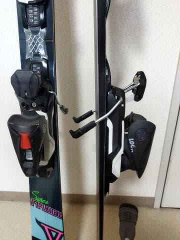 スキー ROSSIGNOL SUPER VIRAGE V 167cm+LOOKNX12