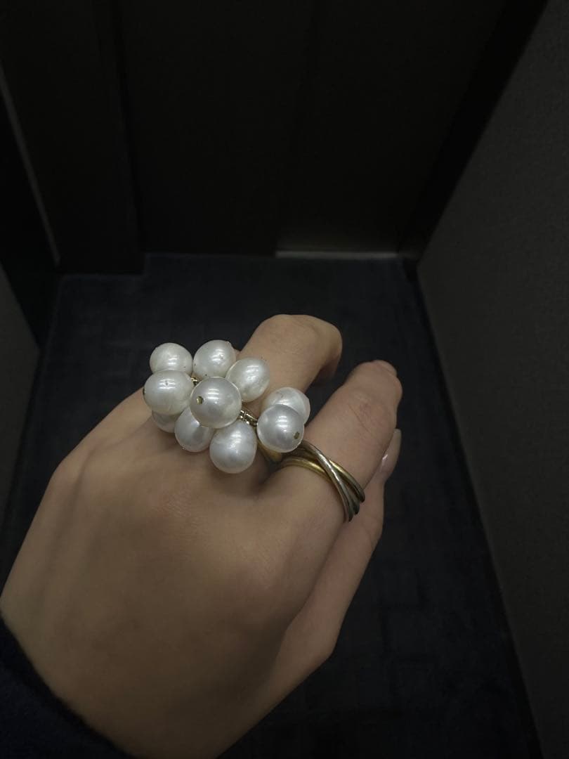 お値下げ⭐︎【JIL SANDER】バロックパールリング