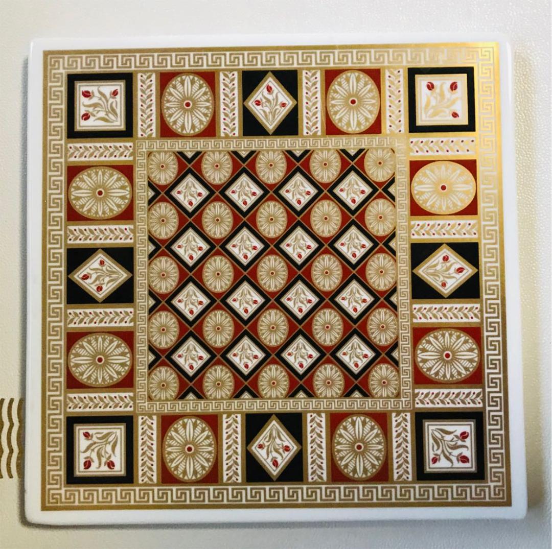 ミントン　アルハンブラ　プラーク　陶板