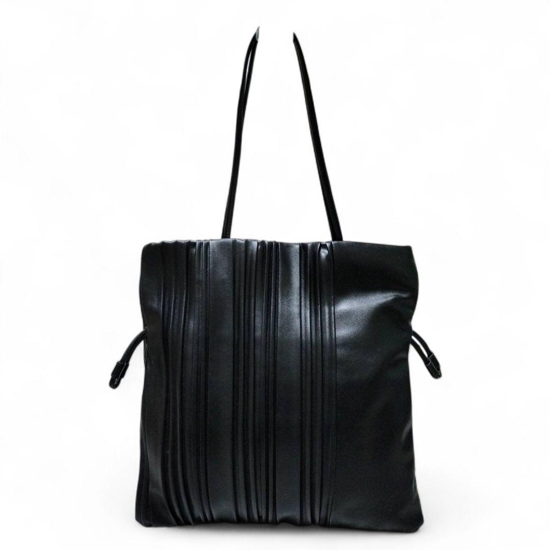 【未使用級】 Kitamura キタムラ トートバック ソフトレザー プリーツ