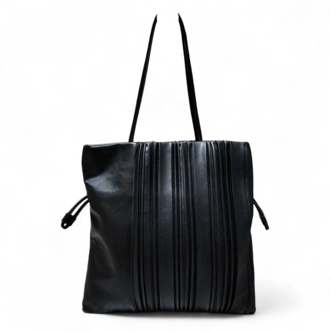 【未使用級】 Kitamura キタムラ トートバック ソフトレザー プリーツ