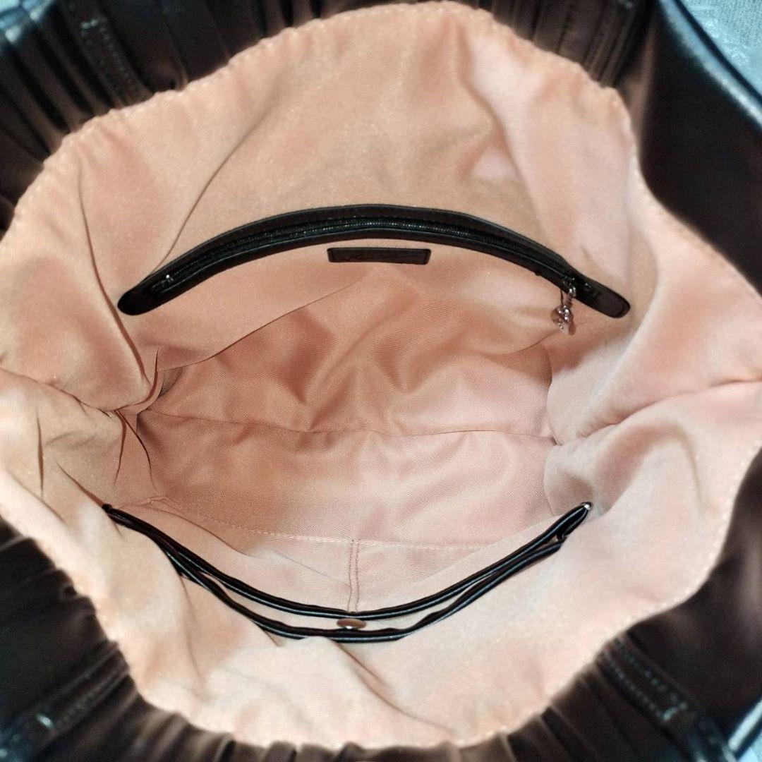 【未使用級】 Kitamura キタムラ トートバック ソフトレザー プリーツ