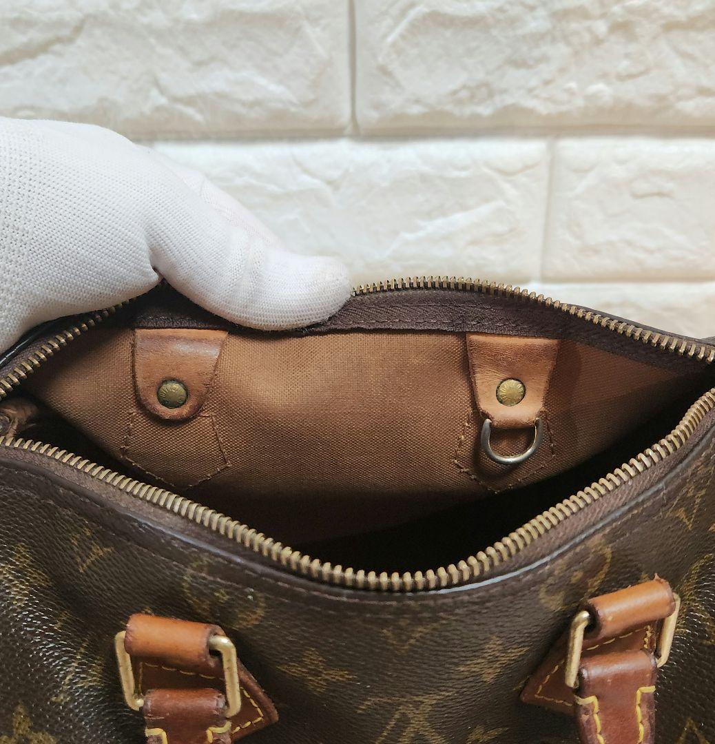 ルイヴィトン スピーディ25 ミニボストン ハンドバッグ ヴィンテージ加工