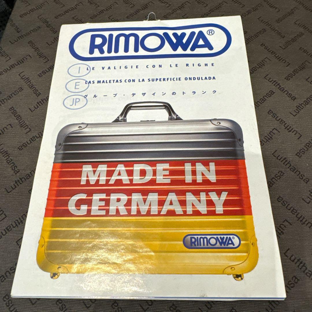 【廃盤希少】Rimowa リモワ　ルフトハンザ　32L 機内持ち込み可能　2輪