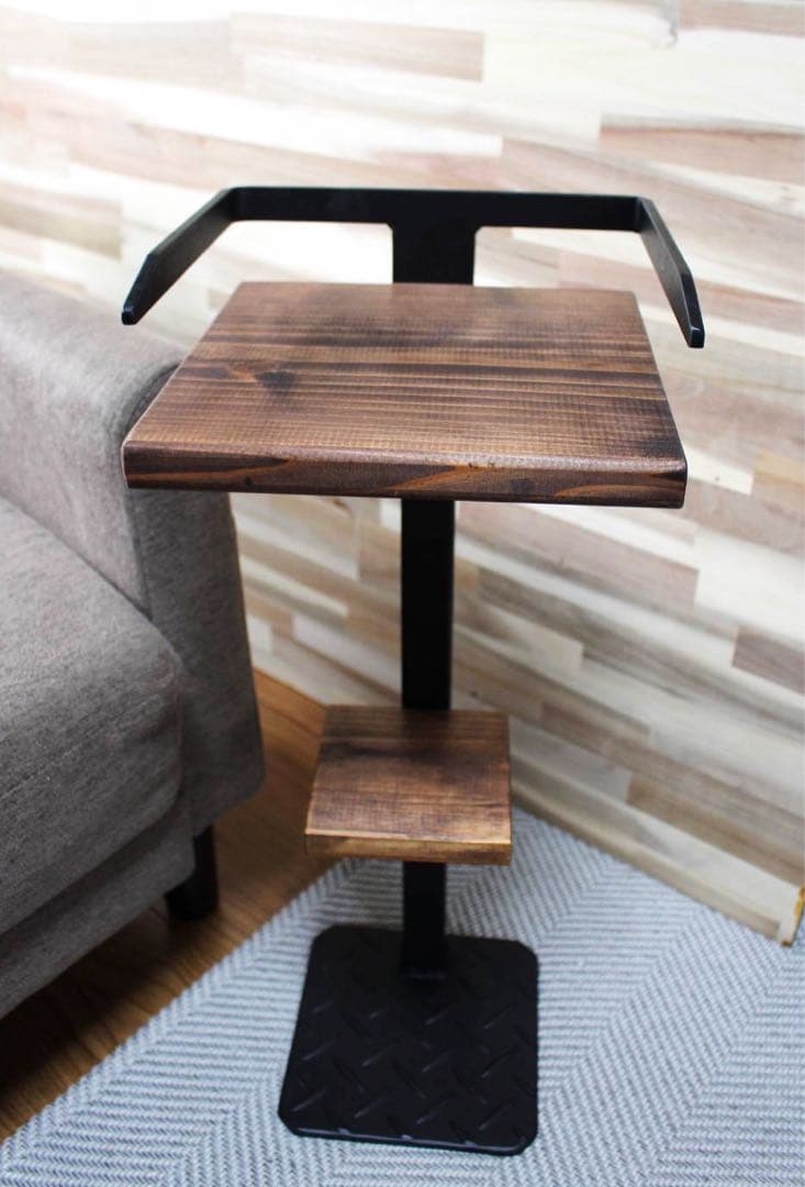 アイアン2段サイドテーブル