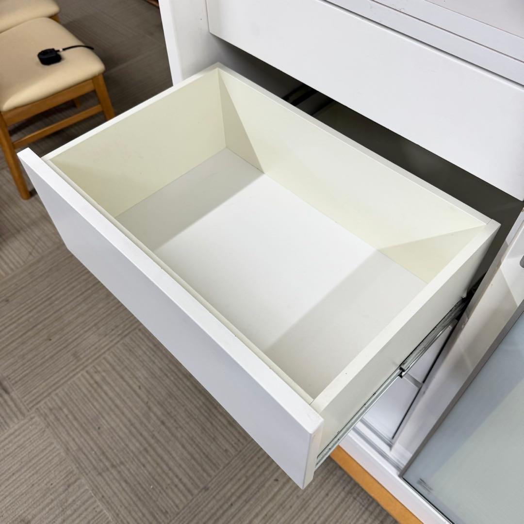 【美品‼️】日本製♪ 130cm幅ダイニングボード 食器棚 キッチン収納家具