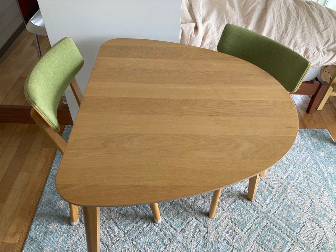 木製ナチュラルウッドテーブル