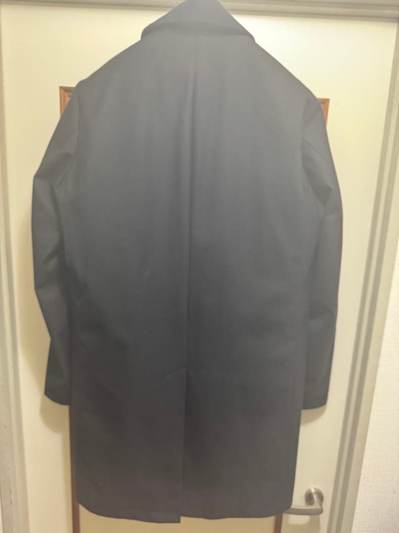 ナノユニバース　西川ダウン/3WAYステンカラーコート　ブラック　L