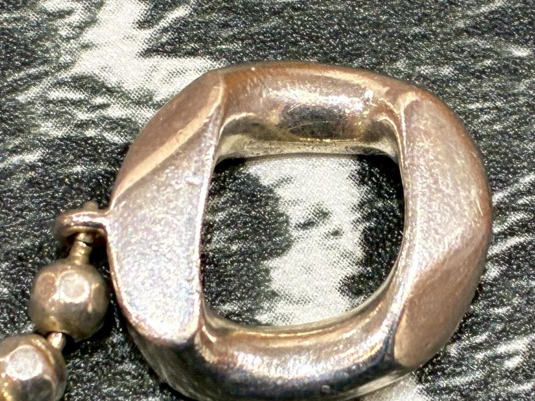 ♥【136】グッチ　ボールチェーン　ブレスレット　925