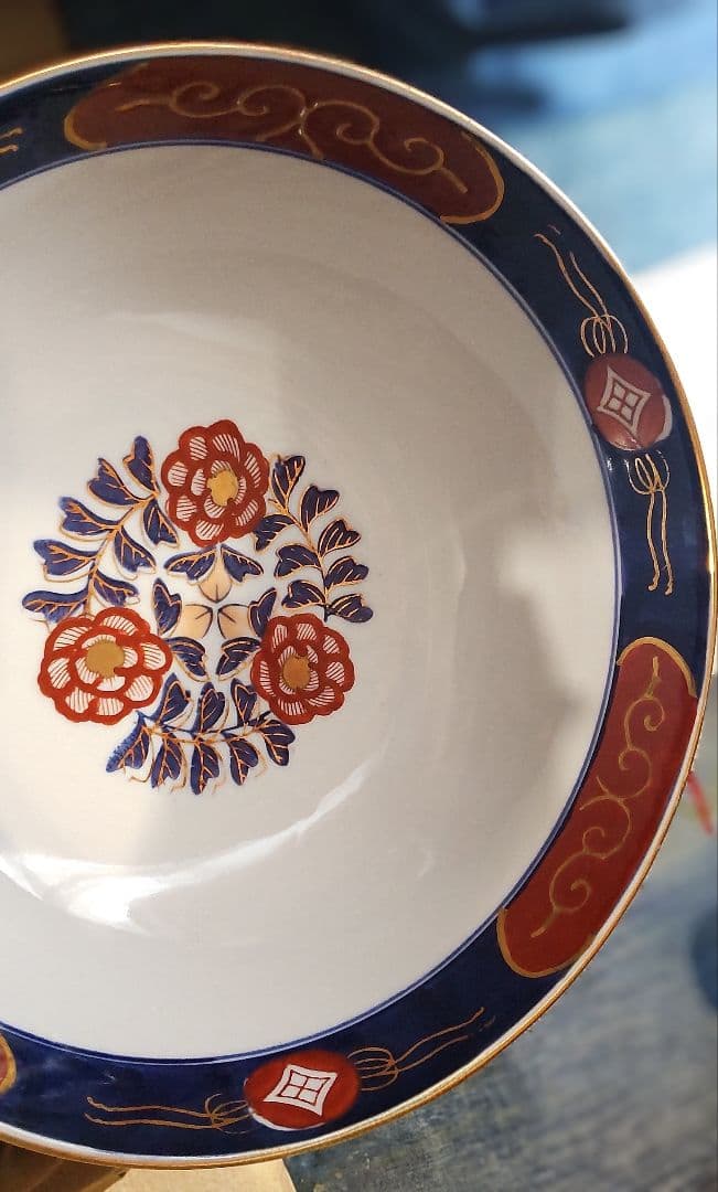 ✨有田焼　ゴールド伊万里　大鉢 ハンドペイント