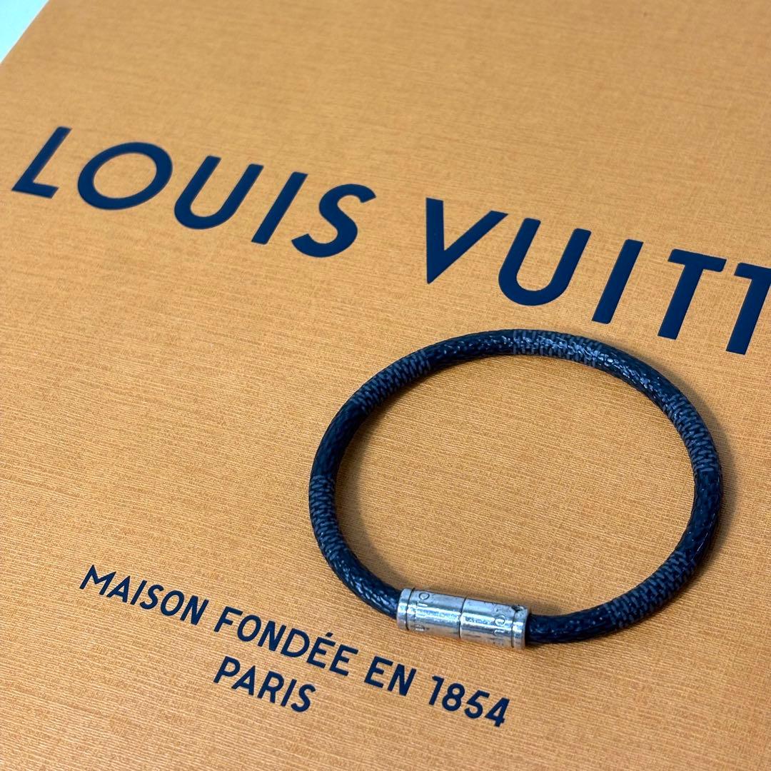 ルイヴィトン ダミエ グラフィット ブレスレット キープイット