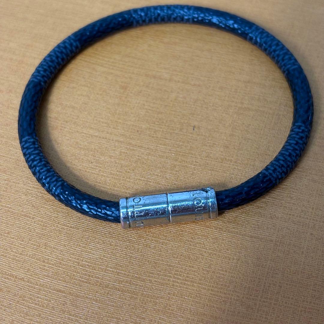 ルイヴィトン ダミエ グラフィット ブレスレット キープイット