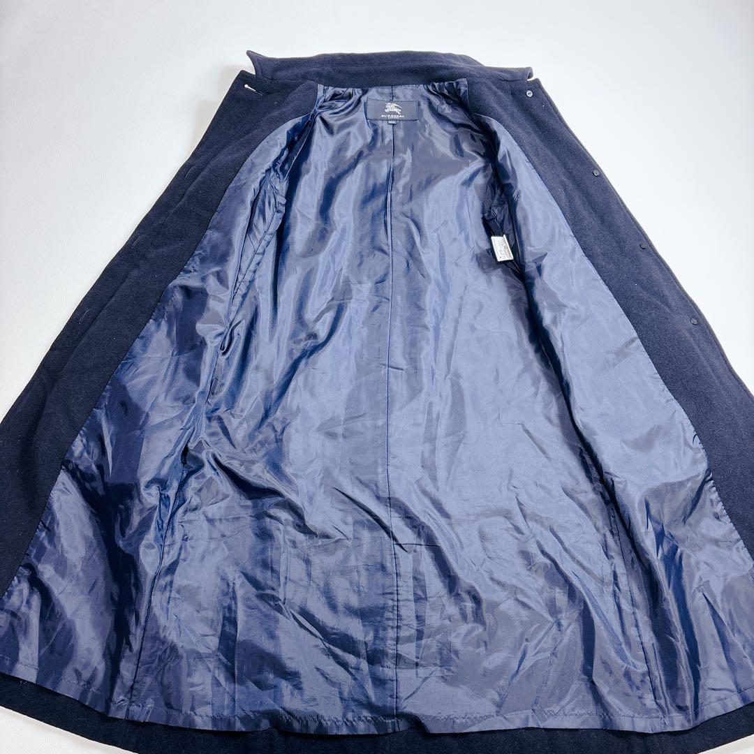 美品✨BURBERRY LONDON アンゴラ フーデットコート サイズS