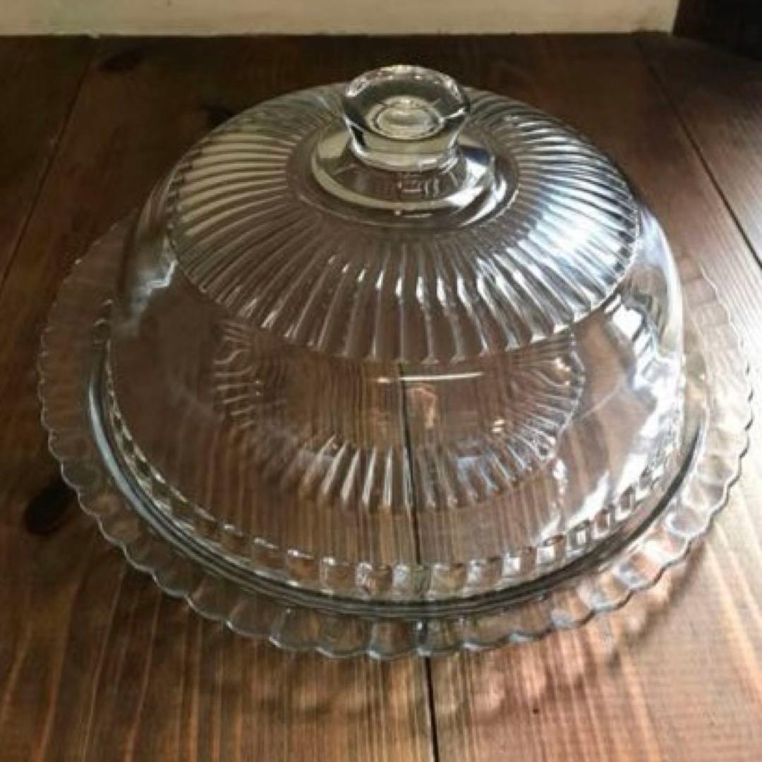 フランス製アルコロック　ガラスドーム