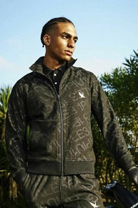 【未使用品】1PIU1UGUALE3　GOLF ダイアゴナルロゴセットアップ 4