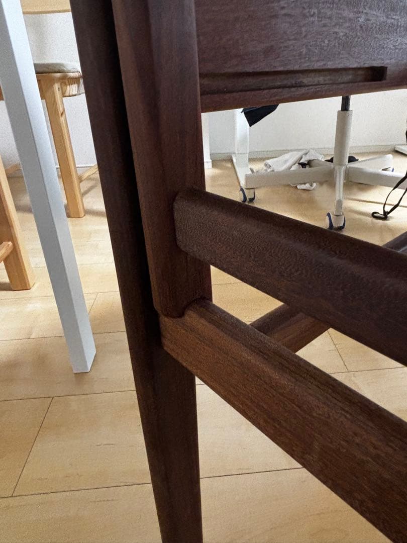 デンマーク　チーク材　エレベーターテーブル　北欧ビンテージ