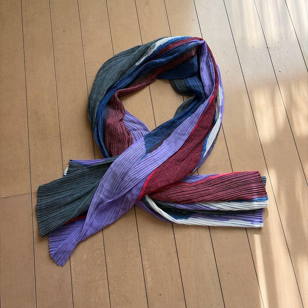 プリーツプリーズ　JUMP ポンチョ・ストール　タグ付