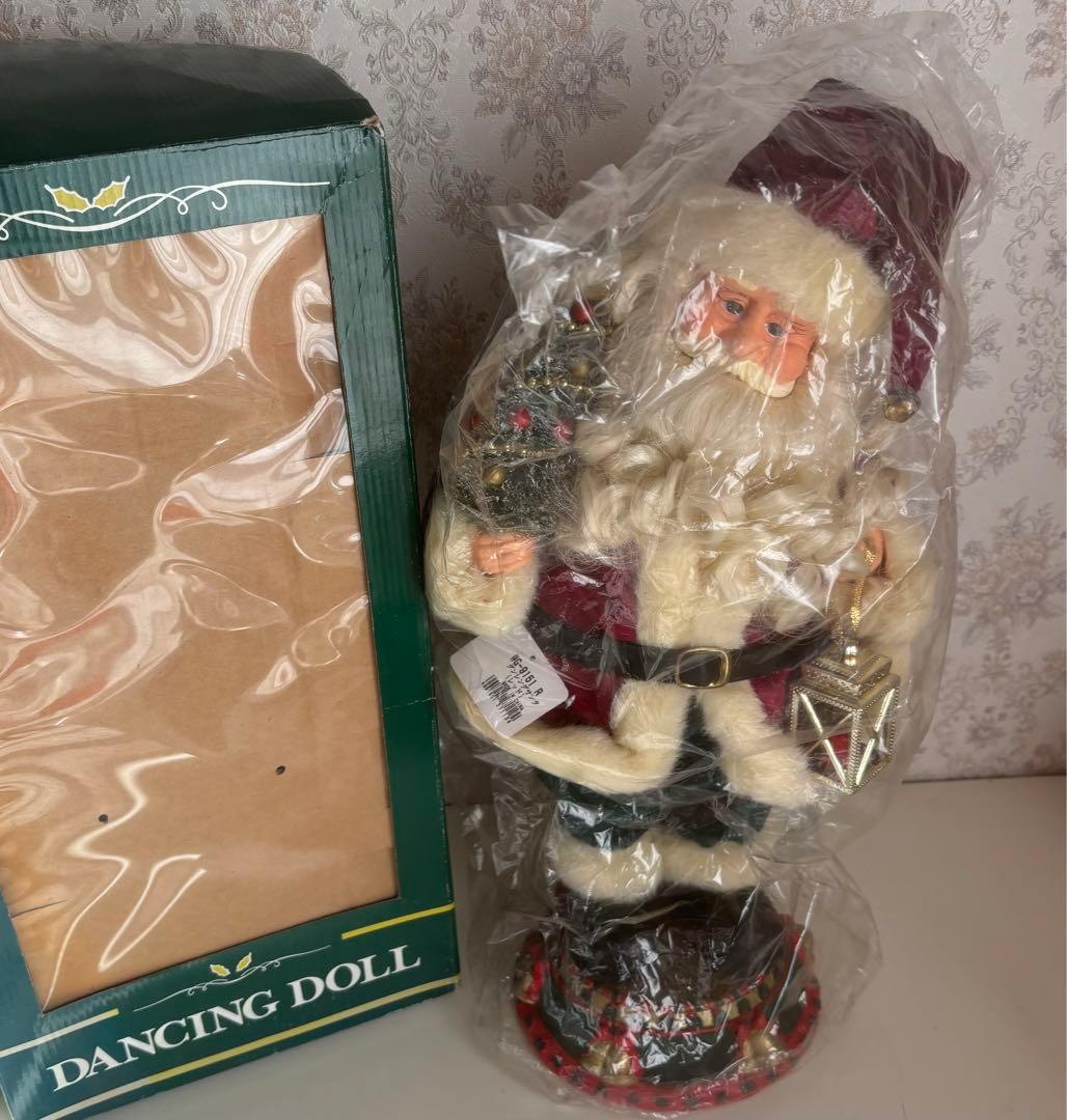 ダンシングサンタ　ビンテージ！昭和レトロ！新品箱入り！クリスマス