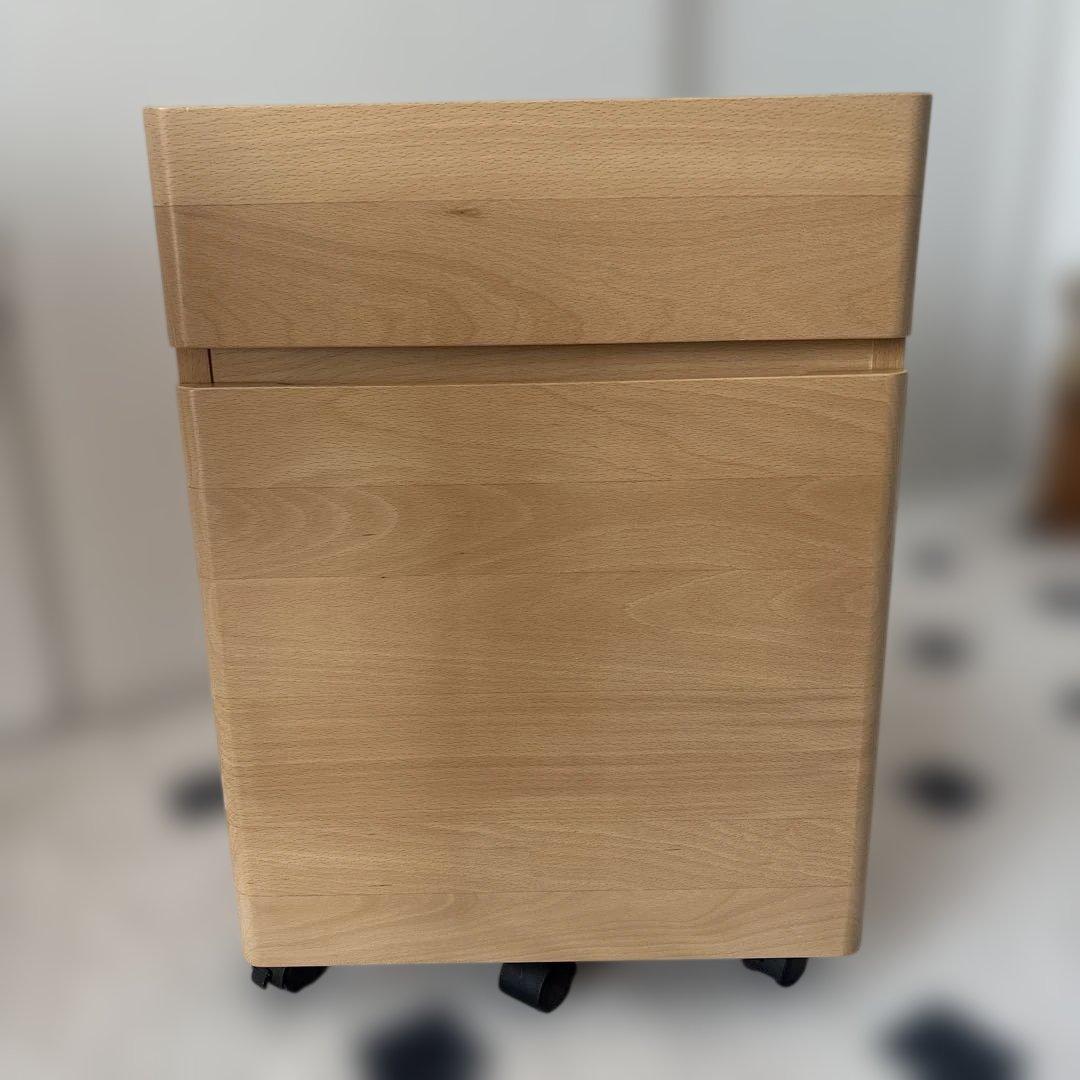 無印良品　ブナ材キャビネット