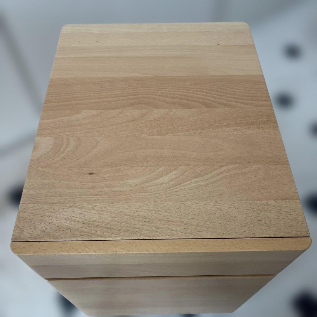 無印良品　ブナ材キャビネット