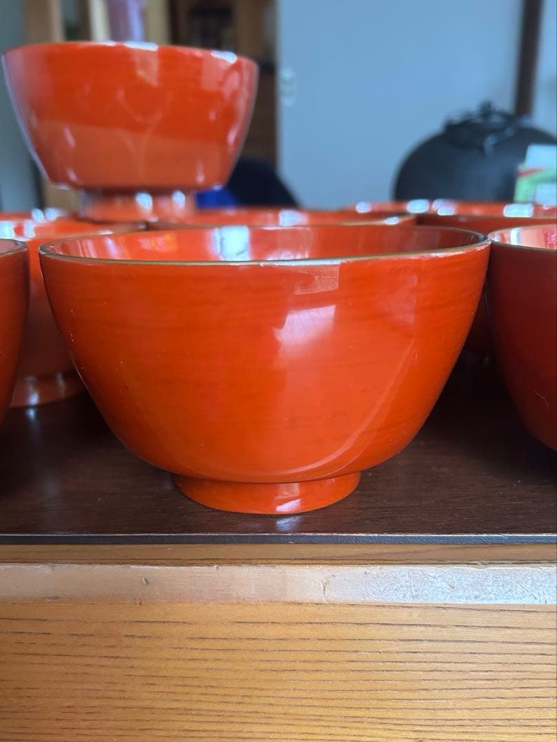 輪島塗　雑煮椀10客