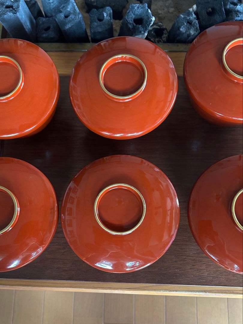 輪島塗　雑煮椀10客