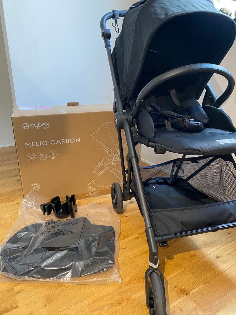 【美品】Cybex サイベックス　ベビーカー　メリオカーボン　AB型　おまけ付き