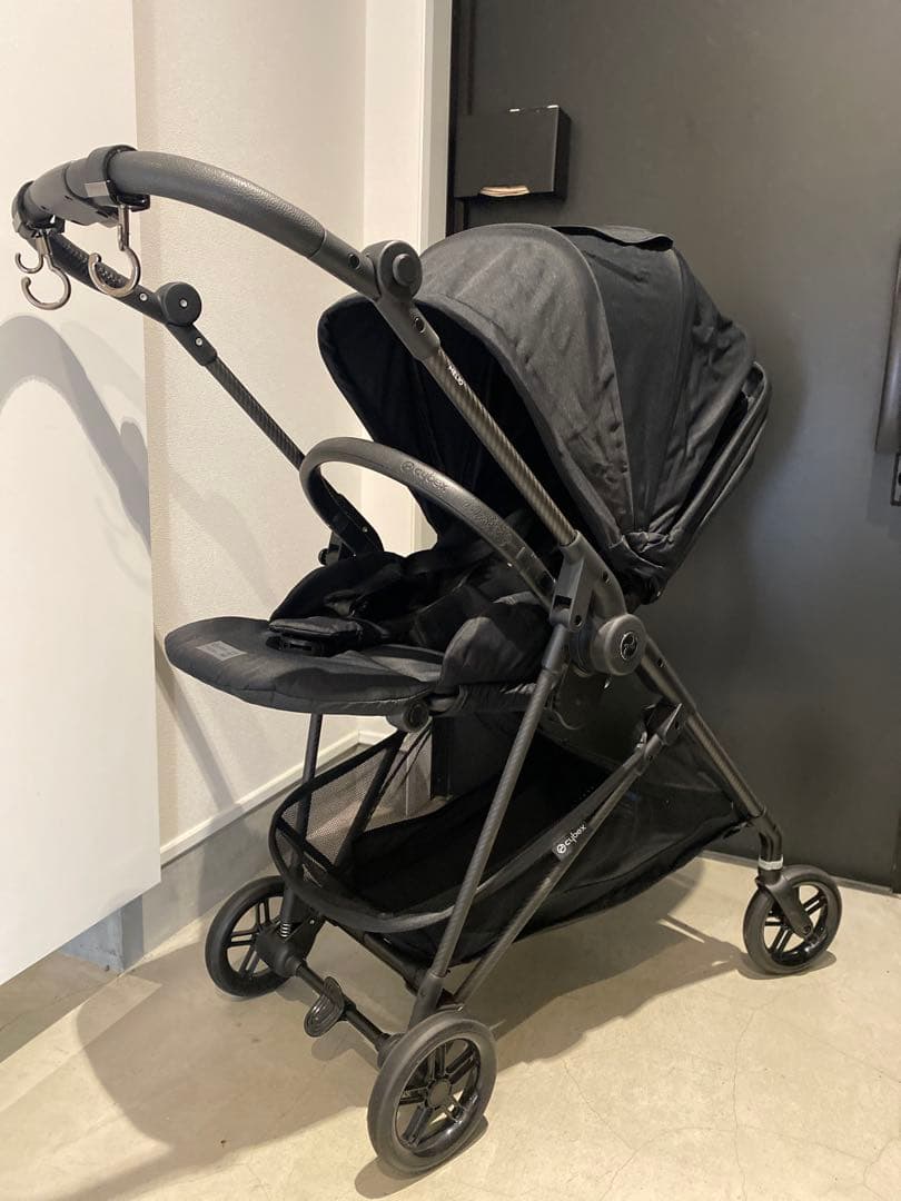 【美品】Cybex サイベックス　ベビーカー　メリオカーボン　AB型　おまけ付き