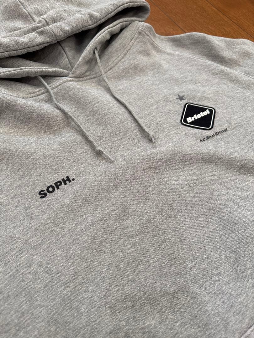 F.C.Real Bristol F.C.R.B フード付きパーカー グレー　M