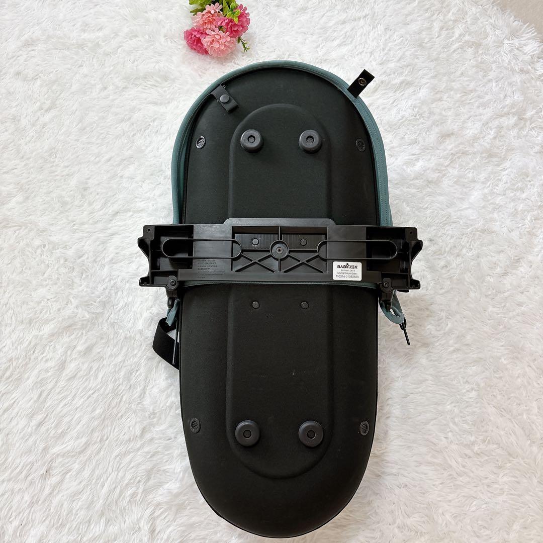 美品　BABYZEN YOYO専用 バシネット　人気　アクア
