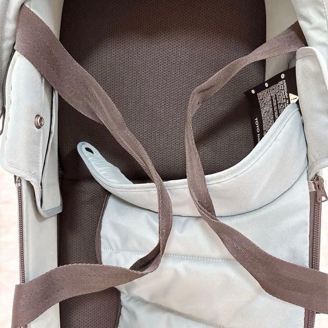 美品　BABYZEN YOYO専用 バシネット　人気　アクア