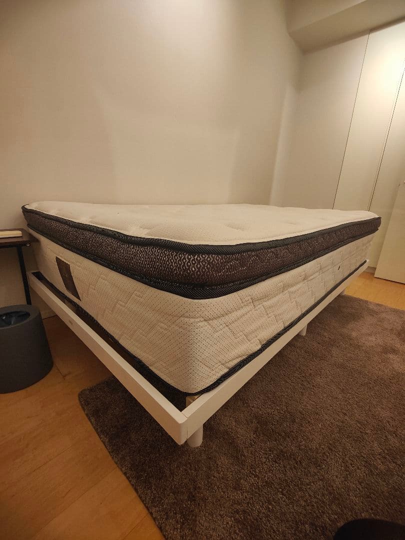 良品 シーリー Sealy クラウンジュエル セミダブル マットレス ホワイト