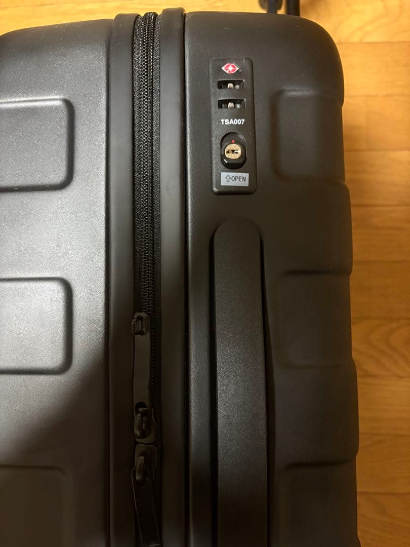 無印良品 ハードキャリーケース 36L 黒