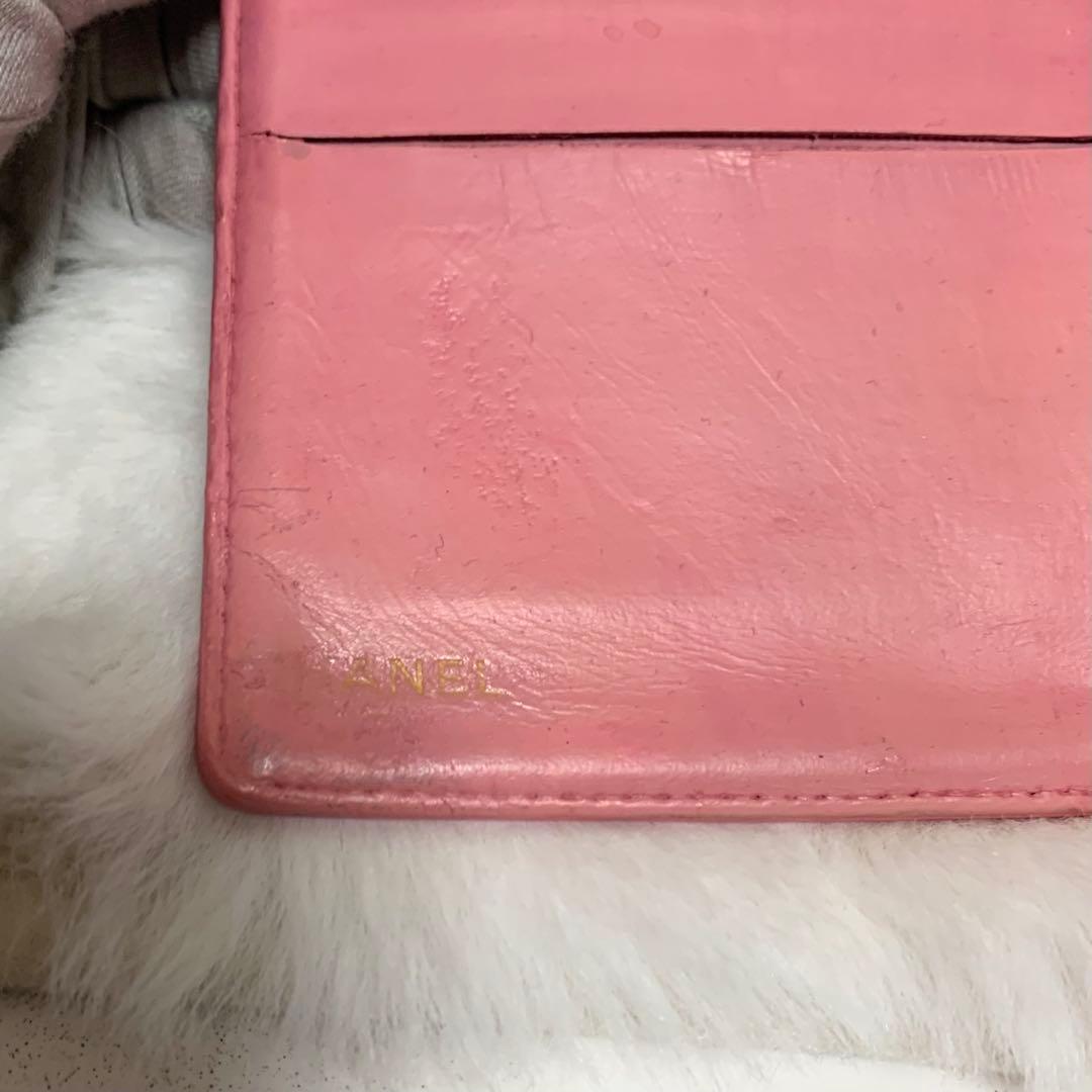 みつこCHANE シャネル　キャビアスキン　ピンク　ココマーク