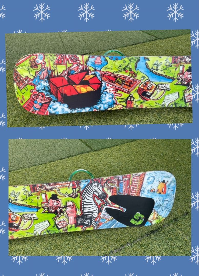 BURTON×ZUMA　バートン　スノーボード　セット　バインディング付　ブーツ