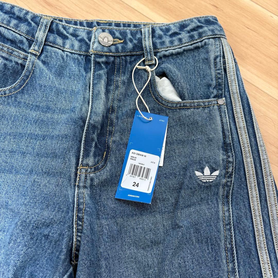 adidas デニムパンツ 24