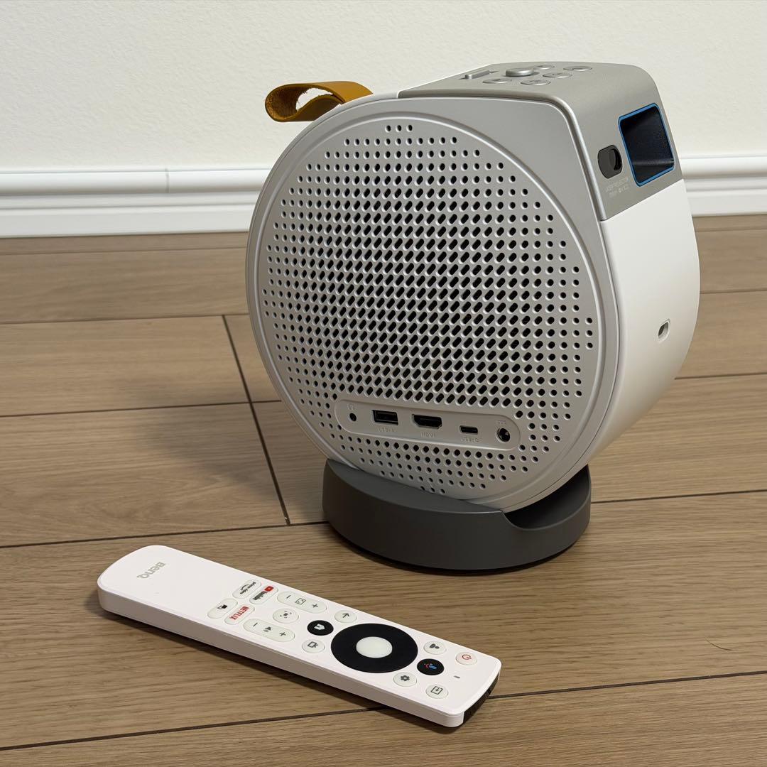 Benq GV50 本体、リモコン、ケース付き