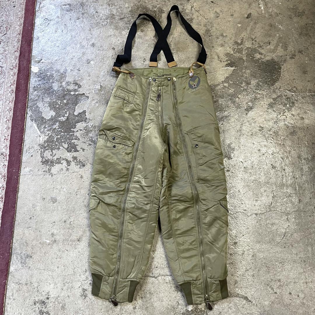 HOUSTON U.S.AIR FORCE 米軍 中綿 フライトパンツ 38