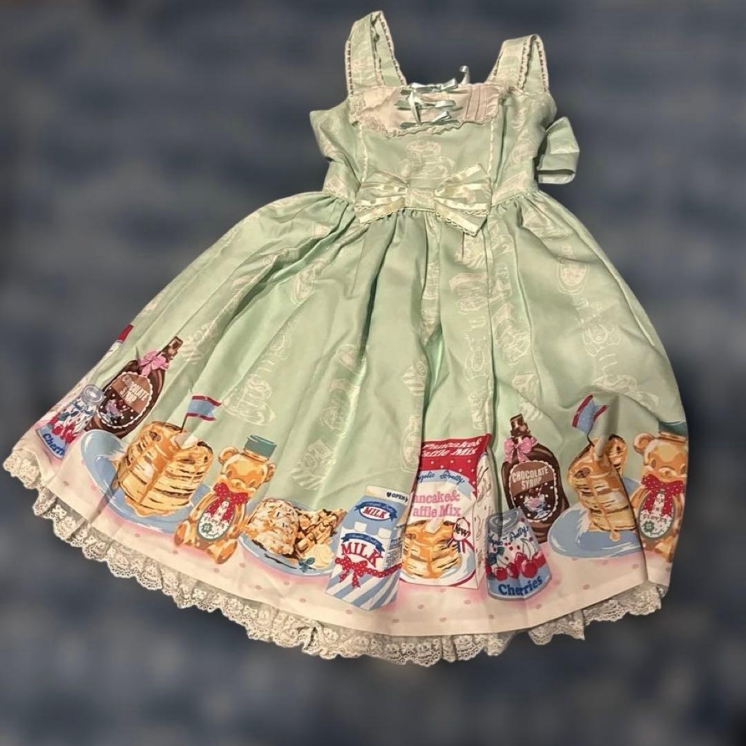 Honey Cake切替ジャンパースカート