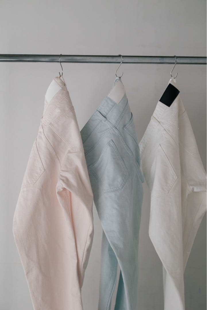 pois ポワ　one wash denim ワンウォッシュデニム