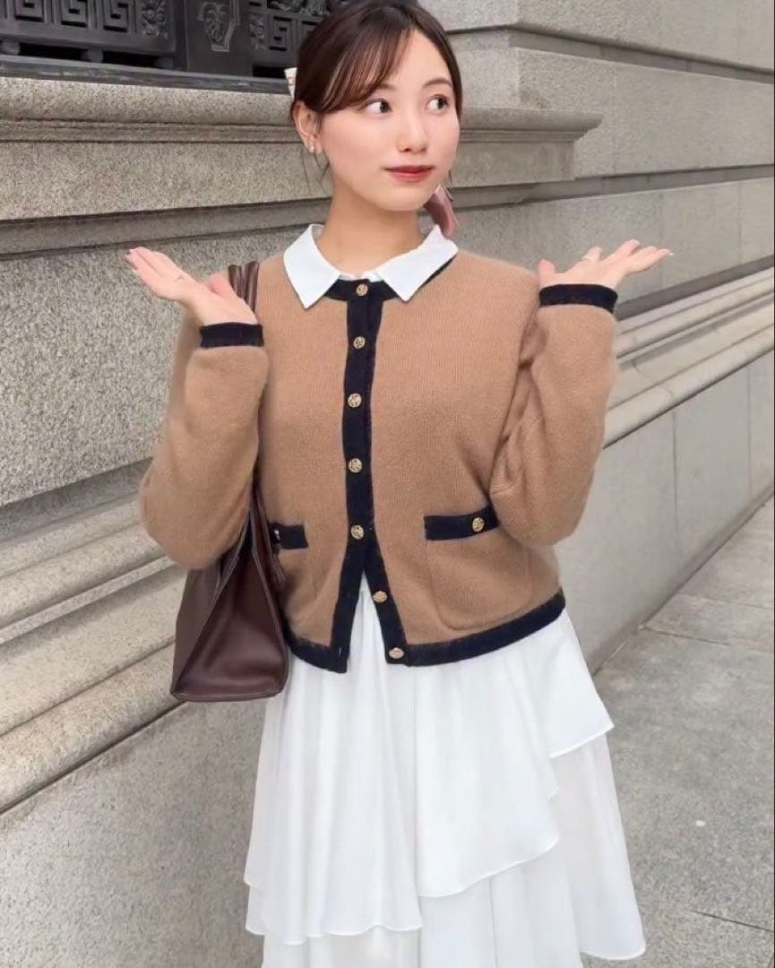 トップス herlipto Annelise Knit Cardigan