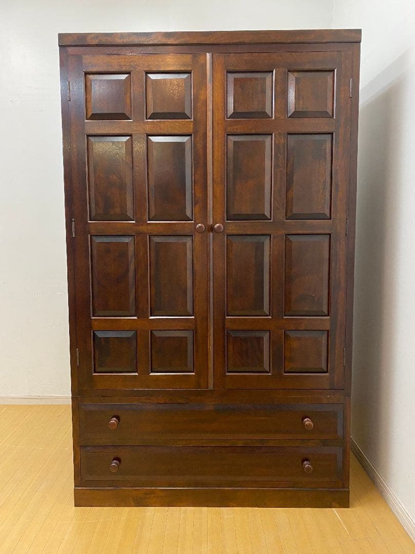 ꧁松本民芸家具꧂ワードローブ クローゼット たんす タンス 箪笥 収納 チェスト