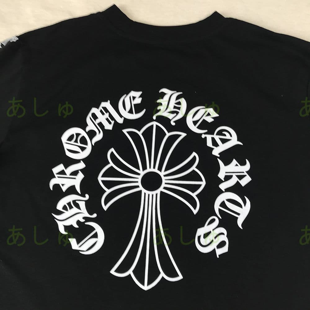値下！Chrome Hearts ブラッククロムハーツ 長袖Tシャツ M