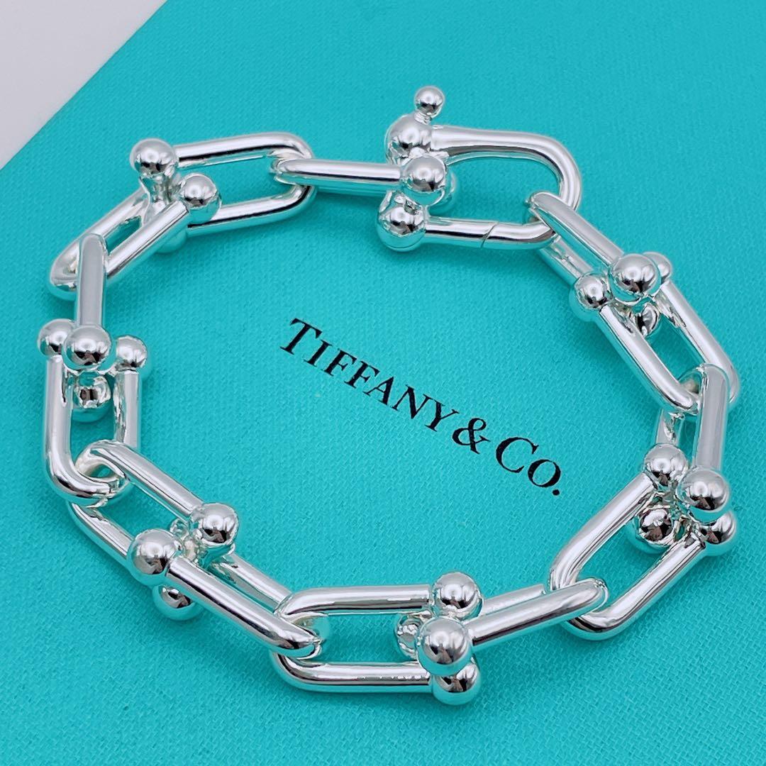 新品同様　Tiffany & Co. ブレスレット　ハードウェア　ラージ