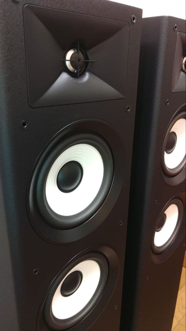 ワンオーナー 梱包たのメル便 JBL STAGE A170 ブラック 2本