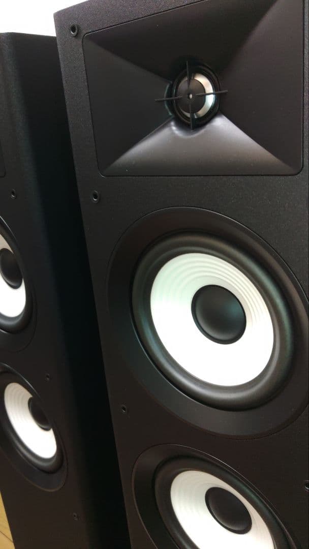 ワンオーナー 梱包たのメル便 JBL STAGE A170 ブラック 2本