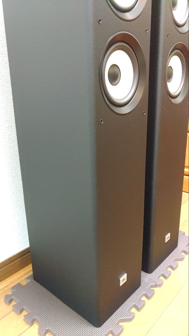 ワンオーナー 梱包たのメル便 JBL STAGE A170 ブラック 2本